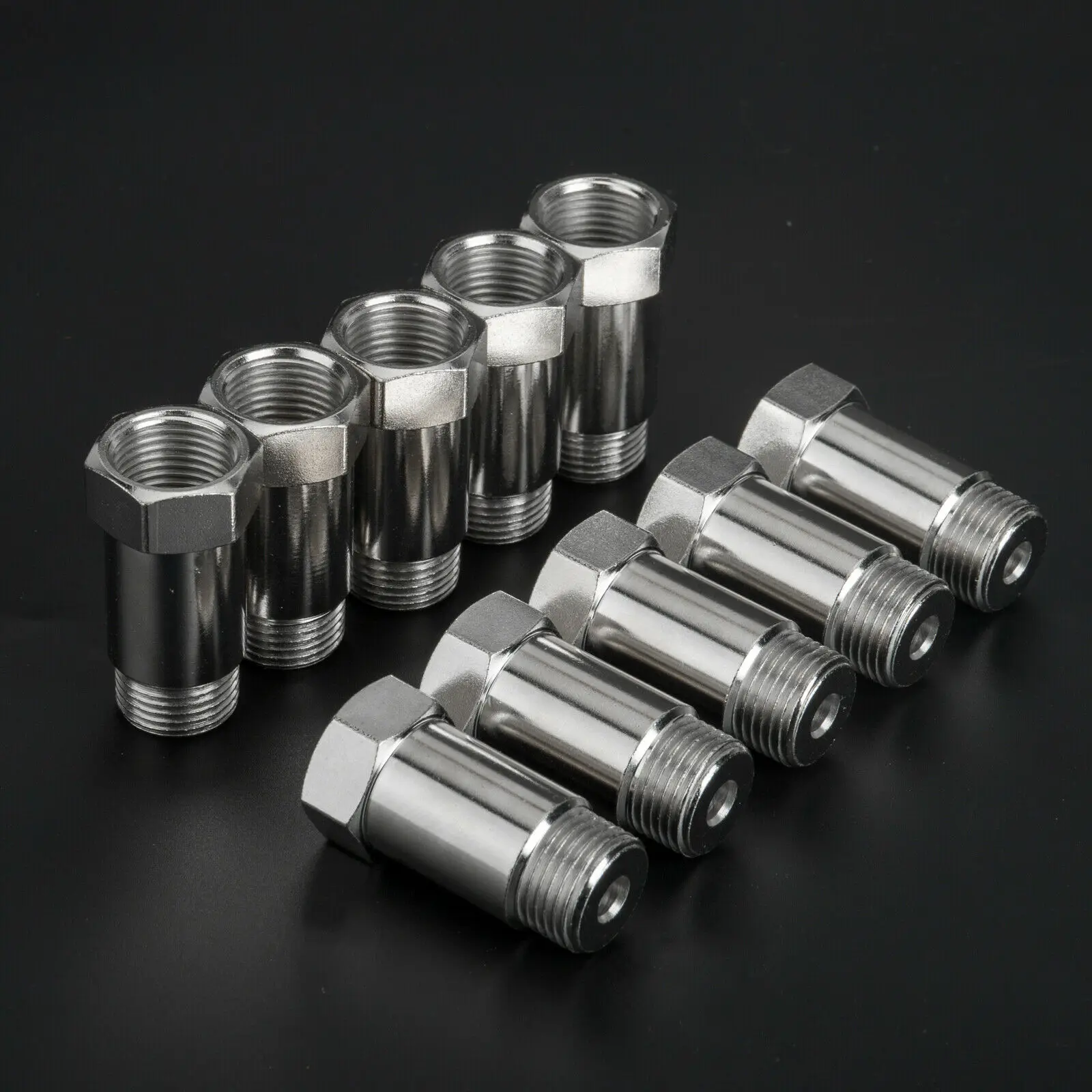 10pcs-O2-Oxygen-Sensor-Spacer-Adapter-Extender-Extension-Straight-45mm-M18-1-5_09
