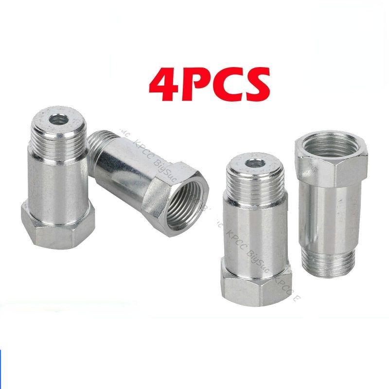 New 4*O2 OXYGEN SENSOR EXTENDER EXTENSION SPACER 45mm M18 x 1.5 02 BUNG